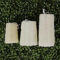 ใยบวบขัดผิว ใยบวบขัดตัว บวบธรรมชาติ ตัดท่อน ยาว 4/5/6 นิ้ว พร้อมเชือกไว้ห้อย Natural Loofah Sponge with hanger พร้อมส่ง