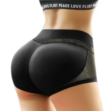 2 PCS Women Butt Pads Enhancer Panties Padded Hip Underwear Shapewear Butts Lifter  Lift Panty Seamless Fake Padding Briefs (Black,L) : : Clothing,  Shoes & Accessories