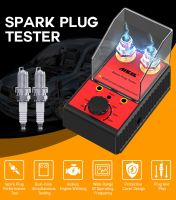 ZZOOI ANCEL Professional Car Spark Plug Tester 220V 110V Ignition Testers Double Hole Analyzer Test Frequency Adjust Spark Plug Tool