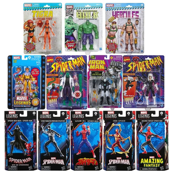 In Stock Hasbro Marvel Legends Retro Packaging Series Spiderman Toad ...