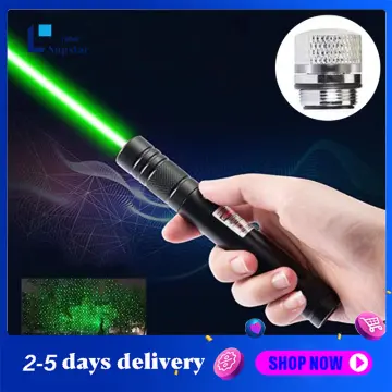 Powerful Green Laser Pointers 10000m 532nm High Power Green Laser Aiming  Laser Pointer