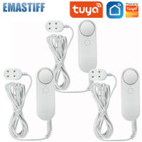 Tuya Home Alarm Water Leakage Alarm อิสระ WIFI Water Leak Sensor Detector Flood Alert Overflow Security Alarm System