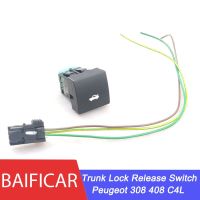 brand new Baificar Brand New Genuine Trunk Lock Release Switch Tailgate Switch 96755998XT For Peugeot 308 408 Citroen C4L