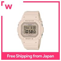 BABY-G CASIO นาฬิกาข้อมือ BGD-565-4JF สุภาพสตรีสีเบจ