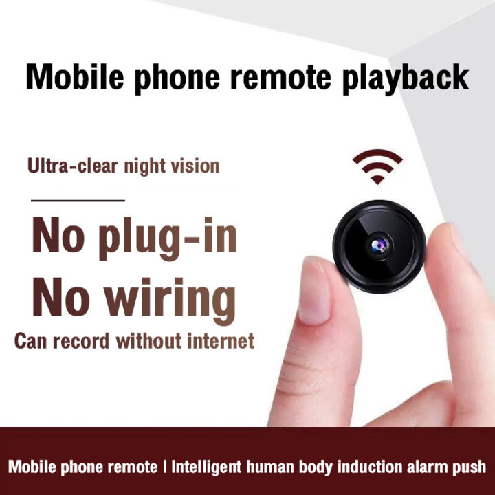 WiFi Mini Camera Wireless Internet Remote Monitor IR Night Version