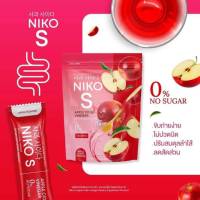 Niko S Fiber นิโกะเอส ไฟเบอร์ สูตรแอปเปิลไซเดอร์ Apple Cider  1 ห่อ มี   5  ซอง