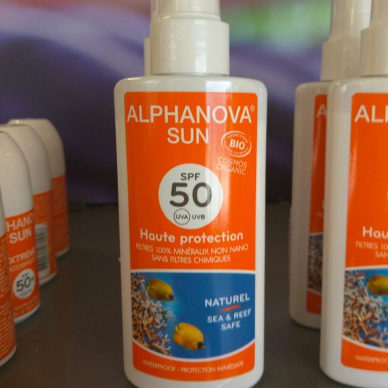 Kem chống nắng hữu cơ dạng xịt spf50 alphanova 125g - xịt chống nắng - ảnh sản phẩm 5