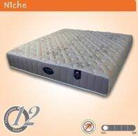 GOOD MATTRESS ที่นอนพ็อกเก็ตสปริง HOME MATT 3.5 /5/6 ฟุต // MODEL : NICHE ดีไซน์หรู สไตล์เกาหลี POCKET SPRING หุ้มผ้าขนนก คุณภาพสูง สินค้าขายดี หนา11นิ้ว ประกัน12 ปี