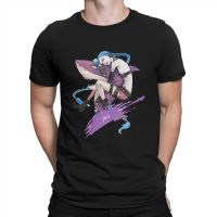 Arcane League Of Legends Lol Anime Man Tshirt Jinx Powder Individuality T Shirt Original Streetwear Hipster 【Size S-4XL-5XL-6XL】