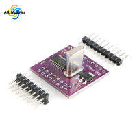 SC16IS752 I2C Spi MCU-752บัสอินเทอร์เฟซ Dual Channel UART Conversion โมดูลบอร์ดขยายพร้อมหัวเข็ม