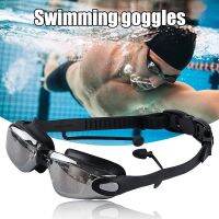 【health】 【COD】Adult Swimming Goggles Anti-Fog UV Protection No Leaking Wide View Pool Goggles with Ear Plugs for Men Women