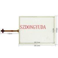 Dgh ทัชแพดใหม่ขนาด12.1นิ้ว8-Line 268*209สำหรับ FM-1000 Trimble FMX FM1000หน้าจอสัมผัสตัวเปลี่ยนแผงรับสัญญาณแก้วดิจิตอล