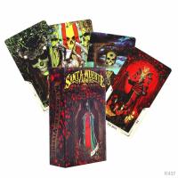 Santa Muerte Tarot Deck ตารางเกมกระดานการ์ดเกมเล่นไพ่