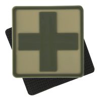 HELIKON Heliken MED  Cross Velcro Badge PVC Rubber Chapter Morale Chapter