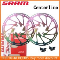 2PCS SRAM Avid Bike Brake Rotors Rainbow Gold 160mm 180mm 203mm Centerline Road MTB Bicycle Hydraulic Disc Brake Stainless Rotor