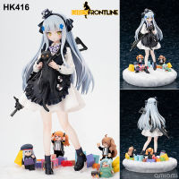 Figure ฟิกเกอร์ จากเกม Girls Frontline เกิลส์ ฟรอนต์ไลน์ เกมป่วยปืน HK416 Black Cats Present เอชเค 416 แบล็คแคท แมวดำ 1/7 Complete Ver Anime Hobby โมเดล ตุ๊กตา อนิเมะ การ์ตูน มังงะ ของขวัญ Doll manga Model New Collection Gift คอลเลกชัน ของสะสม