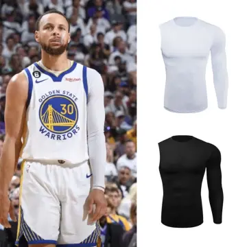 Golden State Warriors Men Long Sleeved Suit Curry 30 Basketball T-Shirt  Pants 2 Piece Sweatshirt Casual Trend Tracksuits