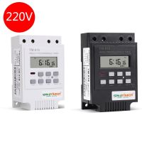 【☑Fast Delivery☑】 wuji39292 Sinotimer 30amp ควบคุมโหลด7วันตั้งโปรแกรมได้สวิตช์เวลาดิจิตอลควบคุมเครื่องจับเวลาระบบรีเลย์รางติดตั้ง Din 220V