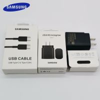 Samsung Charger Pd 25w US Super Fast Charging Adapter Type C Galaxy S23 S22 S21 S20 Note 20 Ultra 10 Plus Z Flip Fold 4 3 2 A73