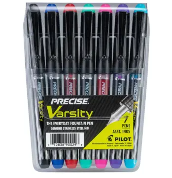 Pilot Varsity Disposable Fountain Pen, 1.0 mm, Black Ink