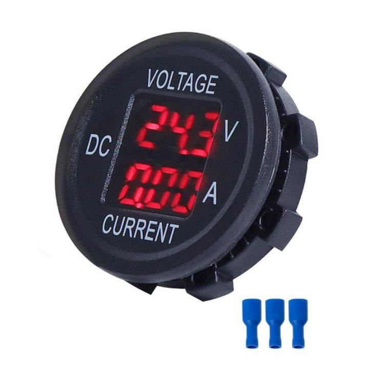 Universal Dc 9V To 48V 10A Digital Voltmeter Amperemeter Voltage Meter ...