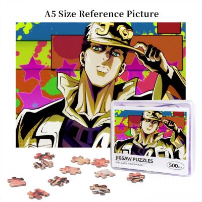 Jojo Bizarre Adventure (2) Wooden Jigsaw Puzzle 500 Pieces Educational Toy Painting Art Decor Decompression toys 500pcs