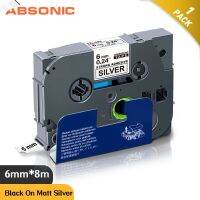 【Special offer】 Absonic 6มิลลิเมตรฉลากสำหรับบราเดอร์ฉลากกาวที่แข็งแกร่ง S111 S211 S611 SM911ลามิเนตเทปเทปคาสเซ็ตริบบิ้นสำหรับบราเดอร์ฉลากชง