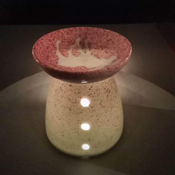 MYMUG KOREAN STYLISH CERAMIC COLORED SPRAY OIL BURNER(1PCS) l CERAMIC