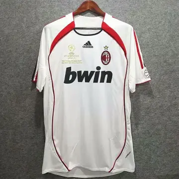 AC Milan 2006-2007 Home Jersey / Retro Ac Milan Football Jersey / Vintage