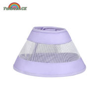 TK Cat Cone Collar To Stop Licking Scratching Wounds Adjustable E-Collar After Surgery For Cats Kittens (M)