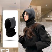 、‘】【； Fleece Winter Warmer Thermal Balaclava Windproof Weather Hat Helmet Liner Full  Caps Women Cap