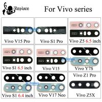 【✲High Quality✲】 baoyao สำหรับ Bbk V15 Vivo V15โปร S1 S1 Z5 Z5x Z1โปร V17 Y7s นีโอกระจกกล้องถ่ายรูปหลังอะไหล่ซ่อมฝาปิดเลนส์