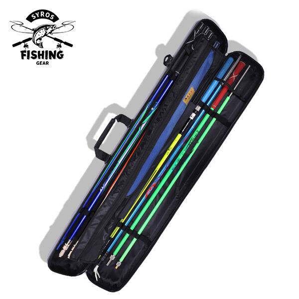 Fishing Rods Bag Travel Case Foldable Fishing Rod Organizer Protective Cover