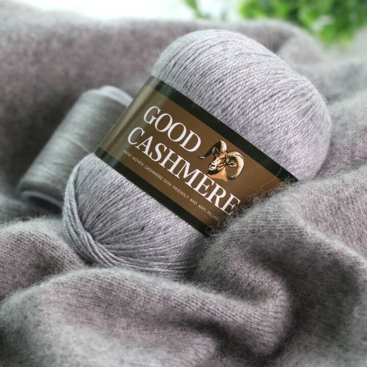 50 + 20G Cashmere Mông Cổ Tay Dệt Kim Cashmere Sợi Len Cashmere cuộn len  đan khăn Len sợi len nhỏ | Lazada.vn