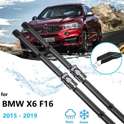 ใบปัดน้ำฝนสำหรับ BMW X6 F16 2015 2016 2017 2018 2019อุปกรณ์เสริมรถยนต์24 "20" ของเล่นเด็กบาจาที่ตัดกระจกบังลมหน้า