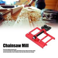 Chainsaw Mill Red Vertical Cutting Durable Wearable Woodworking Supplies for Carpentry Operatio