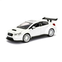 ของเล่นเด็กจำลองรถ Diecast โมเดลรถอัลลอยโลหะ J202ของขวัญ1:24ซูบารุ WRX STI