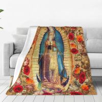 Ready Stock Our Lady Of Guadalupe Virgin Mary Catholic Mexico Blanket Bedspread On The Bed Kawaii Bedspreads Aesthetic