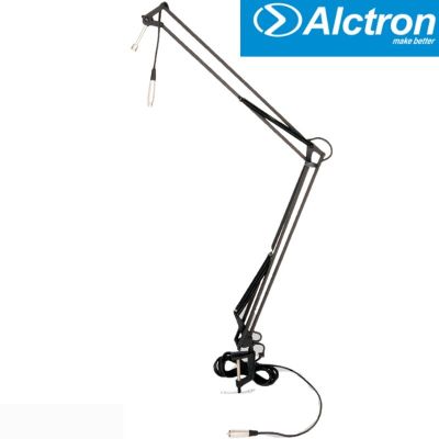 Alctron ขาตั้งสำหรับขาตั้งเดสก์ทอป MA601ไมโครโฟนคานยื่นวางสินค้ากระจายเสียงไมโครโฟนแบบแขวน Swr-032แขนจับบูม