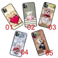 DB-404 Teddy Doll Black ซิลิโคน เคสโทรศัพท์ ปก หรับ Samsung A01 A50S A31 M31 M21 A51 A10S A30S A11 A20 A50 A21S A21 M30 A71 A20S A70 M30S A30 A10 M51