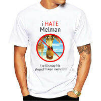 I Hate Melman T Shirt 100 Pure Cotton Big Size Melman Oddly Specific Weirdly Specific I Hate Melman Melman Meme Cursed Image