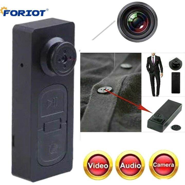 FORIOT 1080P Mini Action Button Camera HD Micro Home Security Secret