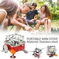 【LZ】❅⊕  Mini fogão a gás ao ar livre dobrável fogão portátil piquenique Split Camping 2800W S24 S9h2 Dropship