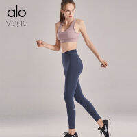 【NEW COMING】New Embarrassing Free Line Nude Yoga Mat Sports Pants High Waist Hip Lifting European and American Style