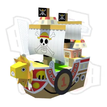 The Thousand Sunny  One Piece  Kit168 Đồ Chơi Mô Hình Giấy Download Miễn  Phí  Free Papercraft Toy