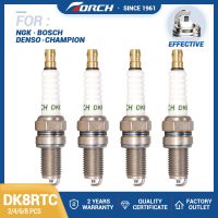 ZZOOI Replace Candle for 4339 DCPR8E DCPR8E-N Spark Plug Torch Brand Bujia DK8RTC for Champion RA6HC Denso XU24EPR-U