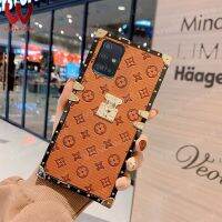 เคสนิ่มสำหรับ Apple Iphone 15 Pro Max 15 Plus IPhone 12 Pro หนัง PU ย้อนยุคแฟชั่น3D สี่เหลี่ยมพิมพ์ลายตัวอักษรเคสปกป้องโทรศัพท์ฝาหลัง