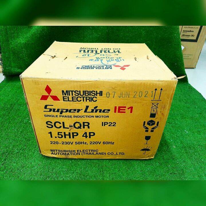 mitsubishi-มอเตอร์-รุ่น-scl-qr-1-5hp-4p-220v-1-1kw-มอเตอร์ไฟฟ้า-motor-วัสดุแข็งพิเศษ-ทนทาน-จัดส่ง-kerry