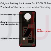 Original New For POCO F2 Pro Battery Cover poco f2 pro back glass replacement Pocophone Replacement Parts