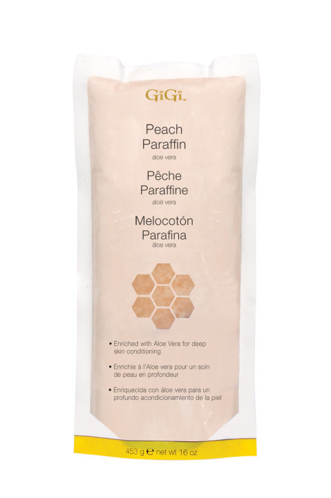 ของแท้! GiGi Peach Paraffin พีชพาราฟิน - 16 oz